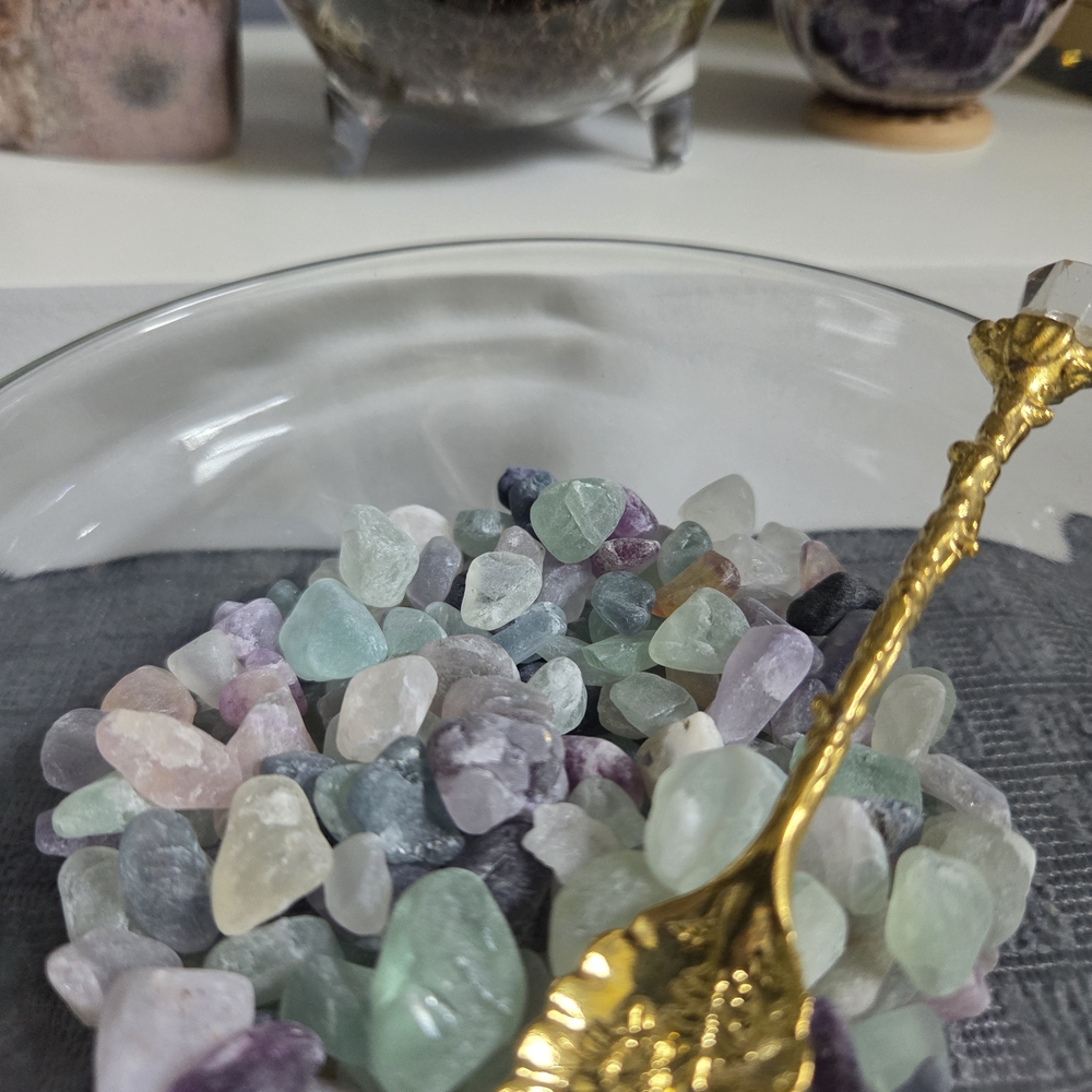 Flourite Tiny Tumbles Plant Topper